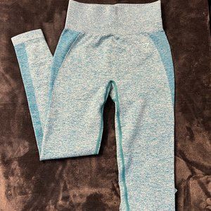 Gymshark Flex High Waisted Leggings - Atlas Blue Marl